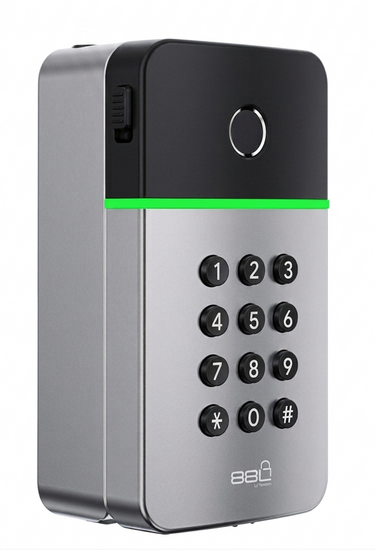 Smart Keybox (Bluetooth & Biometric Lockbox)