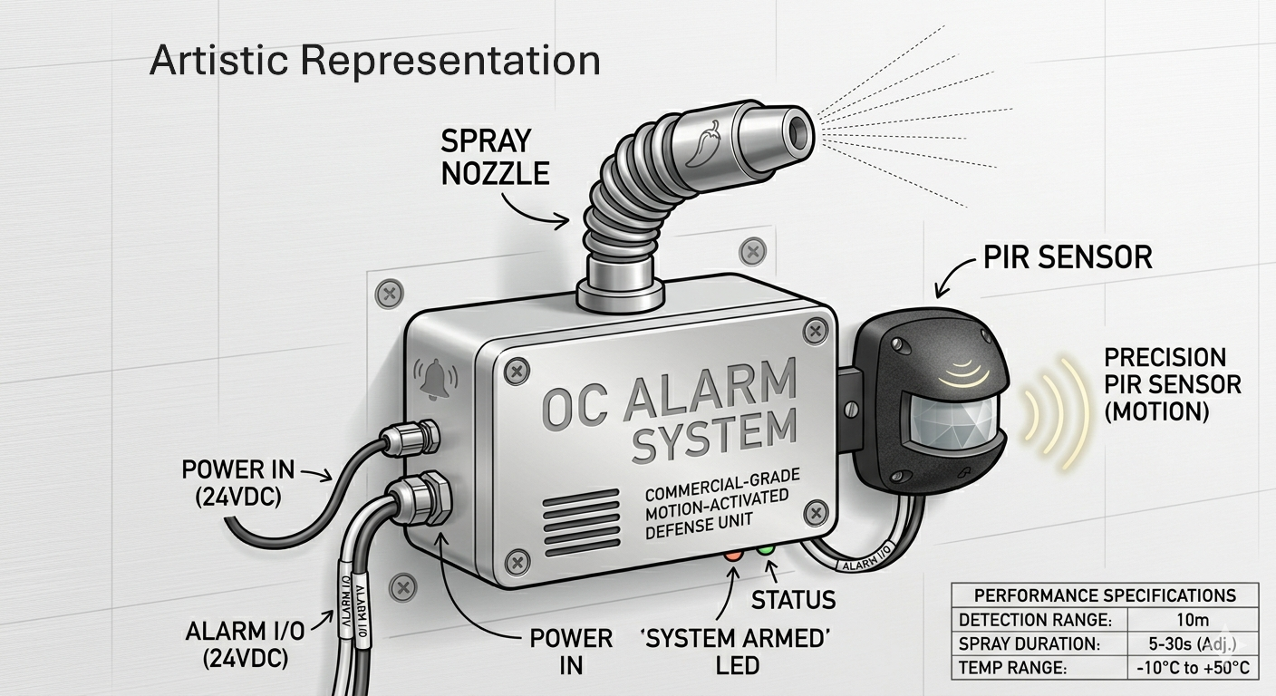 Pepper Gas alarms