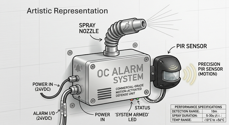 Pepper Gas alarms