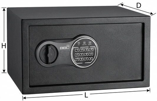 Digital Laptop Safe LED