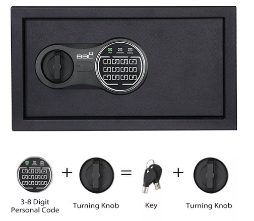 Digital Laptop Safe LED