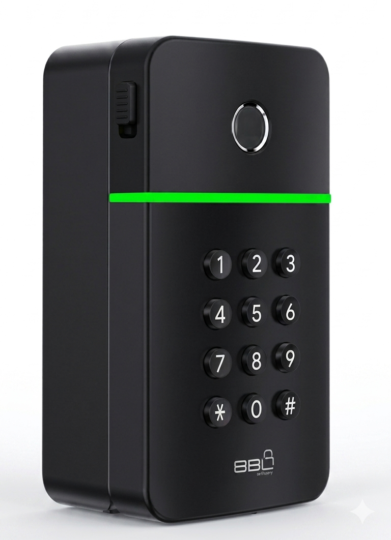 Smart Keybox (Bluetooth & Biometric Lockbox)