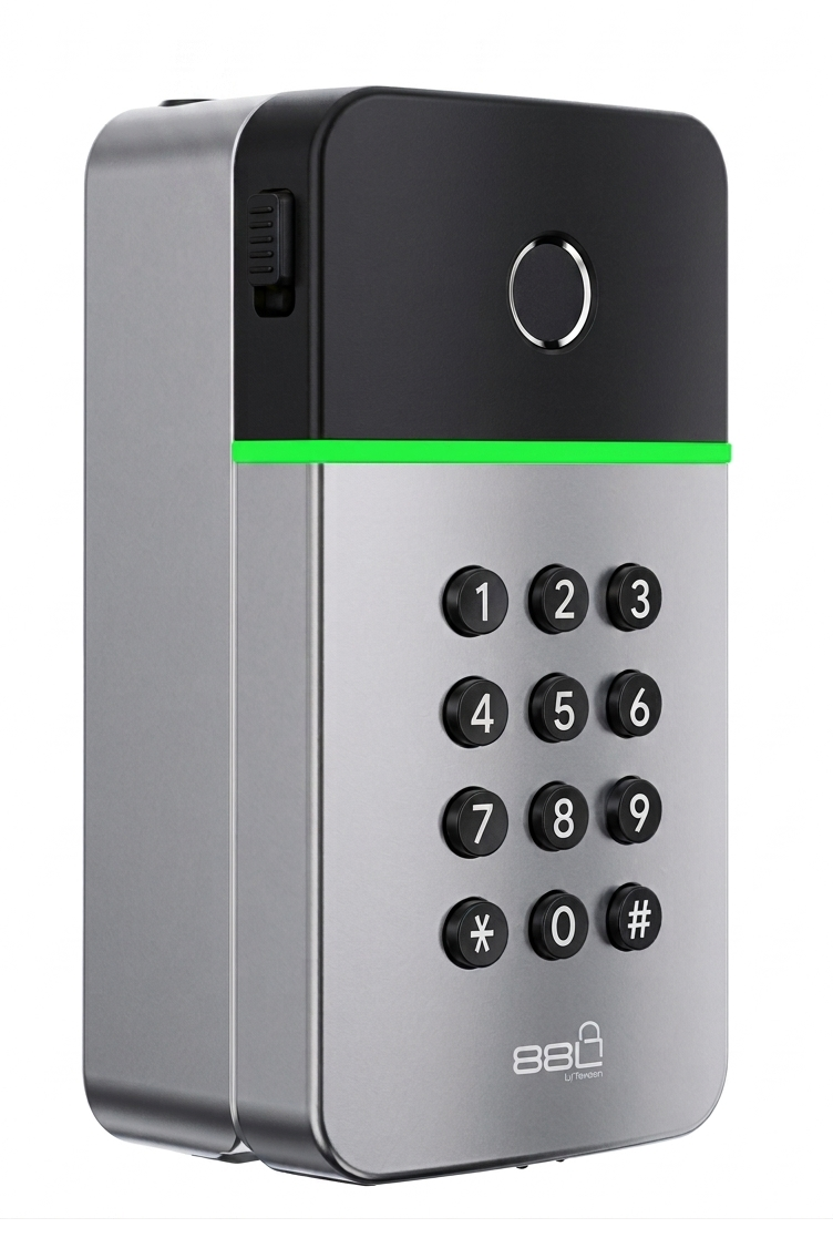 Smart Keybox (Bluetooth & Biometric Lockbox)