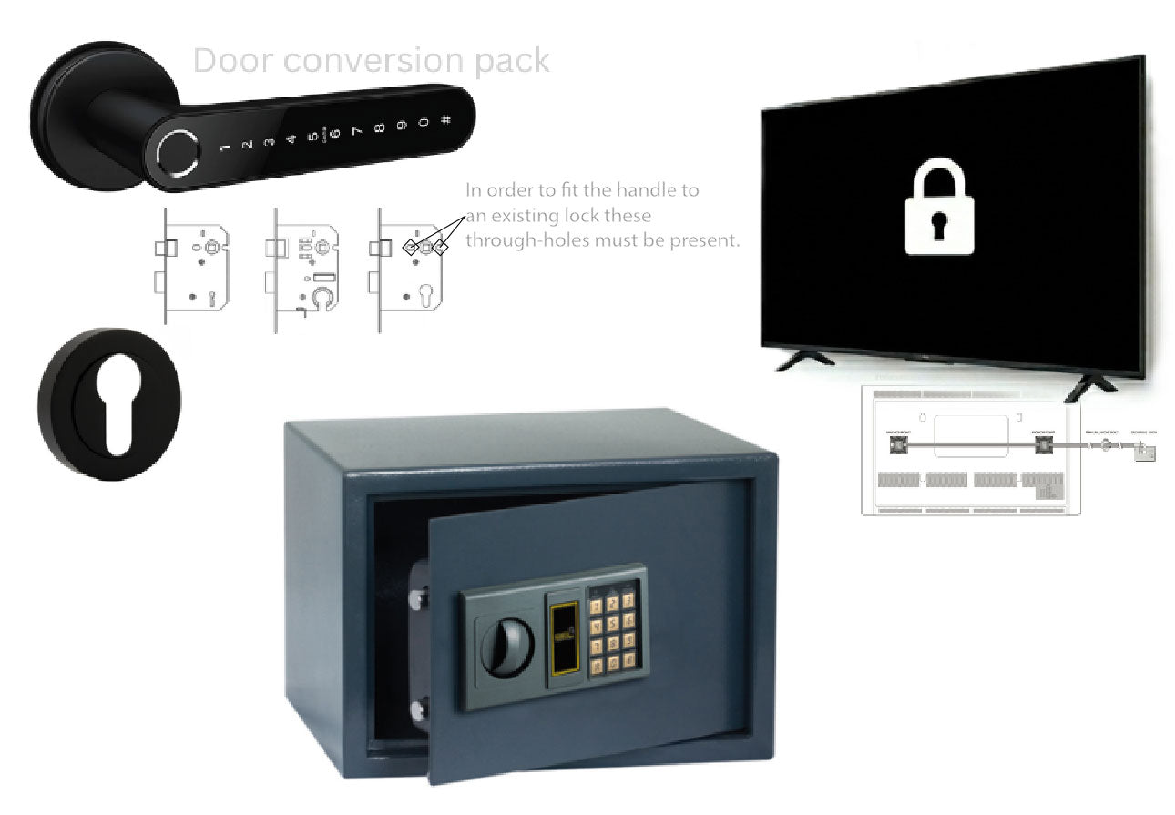 B&B Pack 1 – Smart door conversion kit
